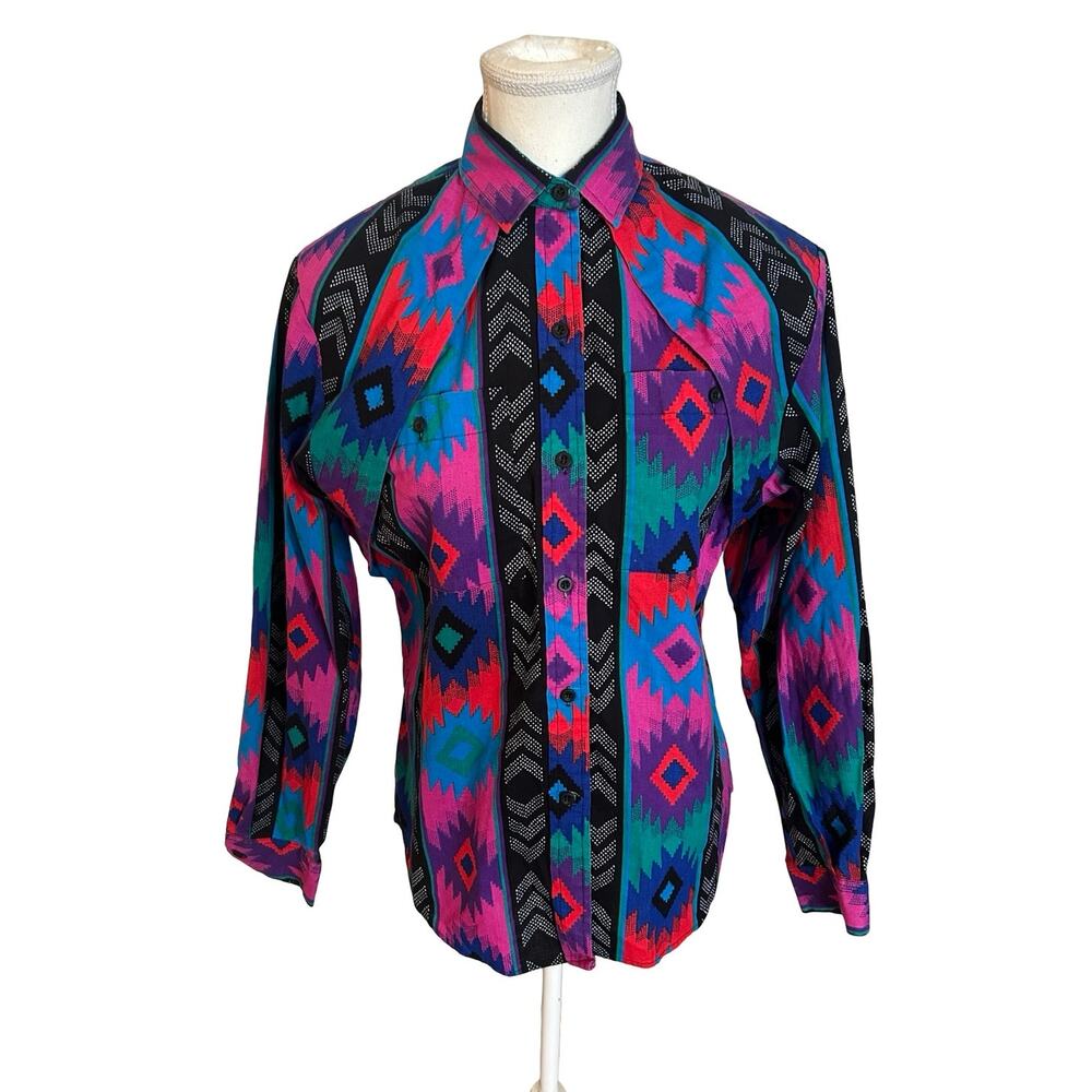 Vintage Roper Southwestern Button Down